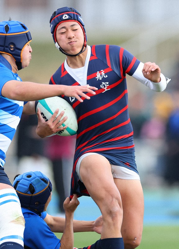 日本航空石川ー北越（1回戦）全国高校ラグビー [写真特集1/5] | 毎日新聞