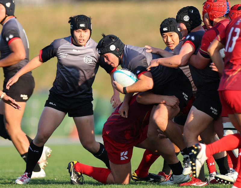 流通経大柏ー名古屋（1回戦）全国高校ラグビー [写真特集5/6] | 毎日新聞