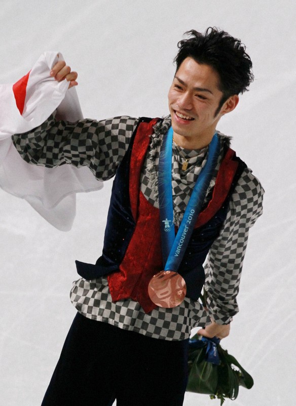 写真で見る日本のメダリスト男子：高橋大輔 バンクーバーオリンピック