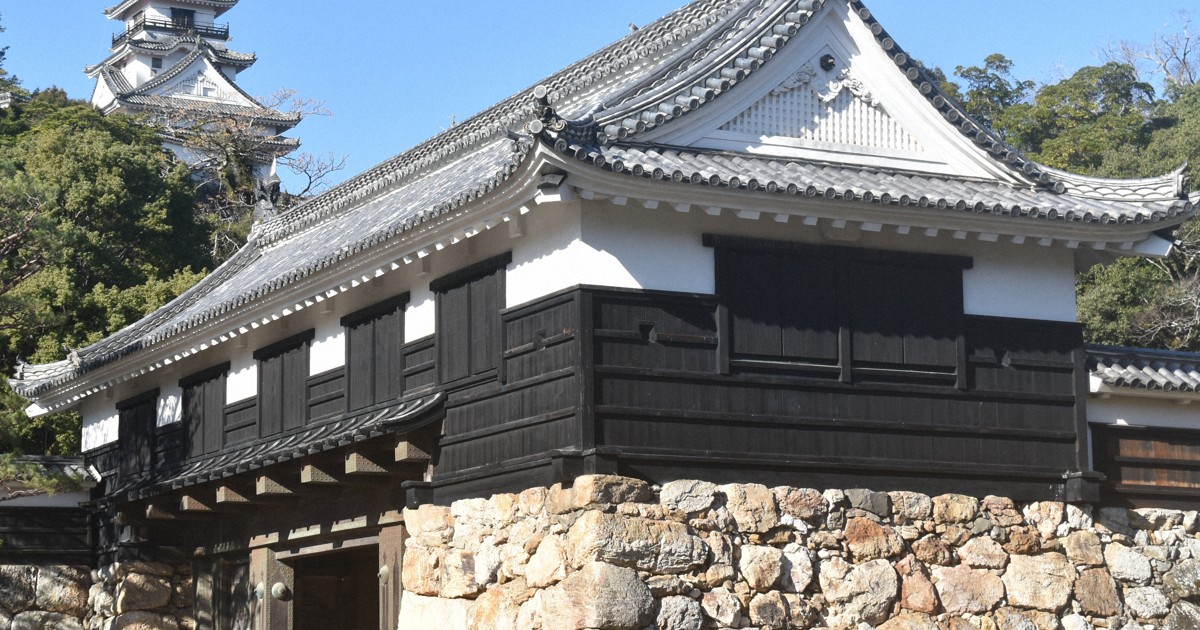 本丸全てが築城当時のまま現存 美しさ