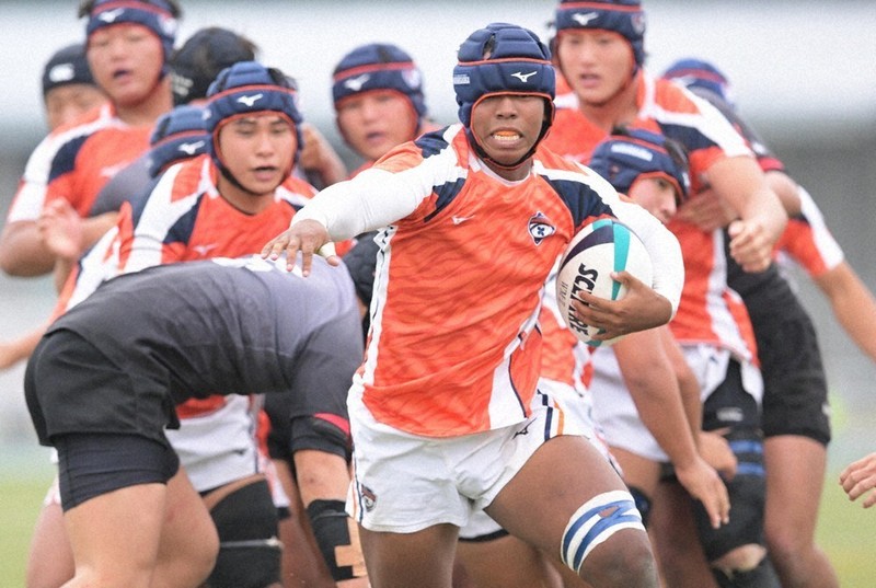 全国高校ラグビー：皆と共に勝利に貢献 中部大春日丘・坪（3年