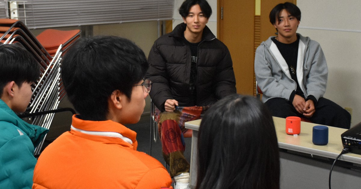 能登地震で家族失った高校生2人、ネパール支援 現地で語ったこと