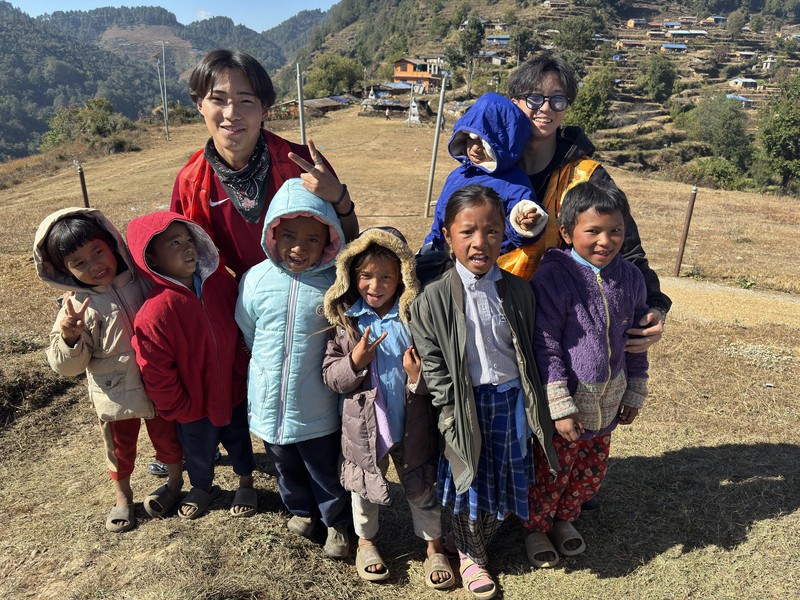Challenge高校2年生用 能登地震で家族失った高校生2人、ネパール支援 現地で語ったこと