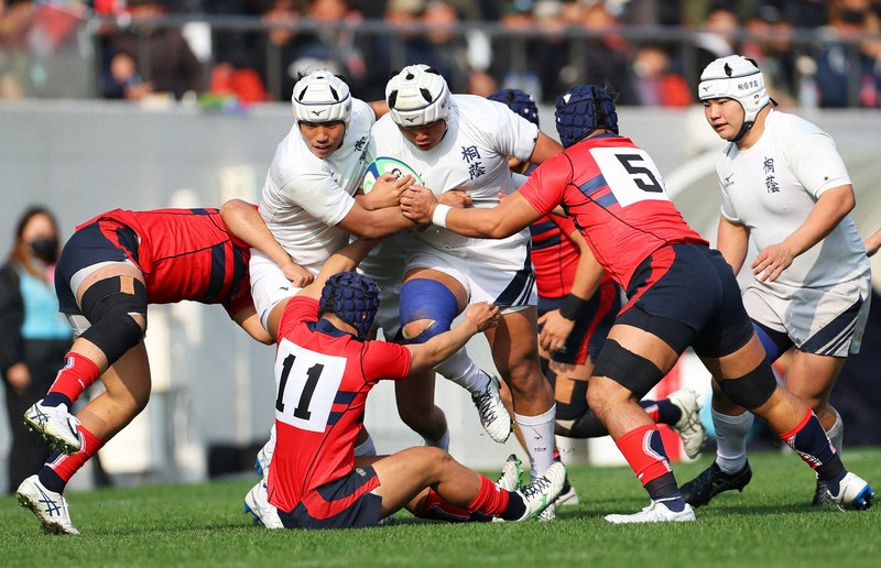 桐蔭学園が3回戦へ 常翔学園に快勝 全国高校ラグビー | 毎日新聞