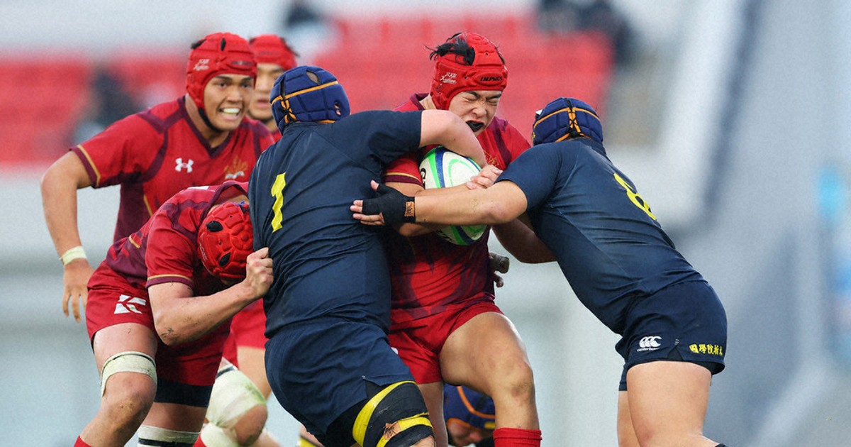 全国高校ラグビー：流通経大柏 2回戦で散る 主導権握られ崩し切れず