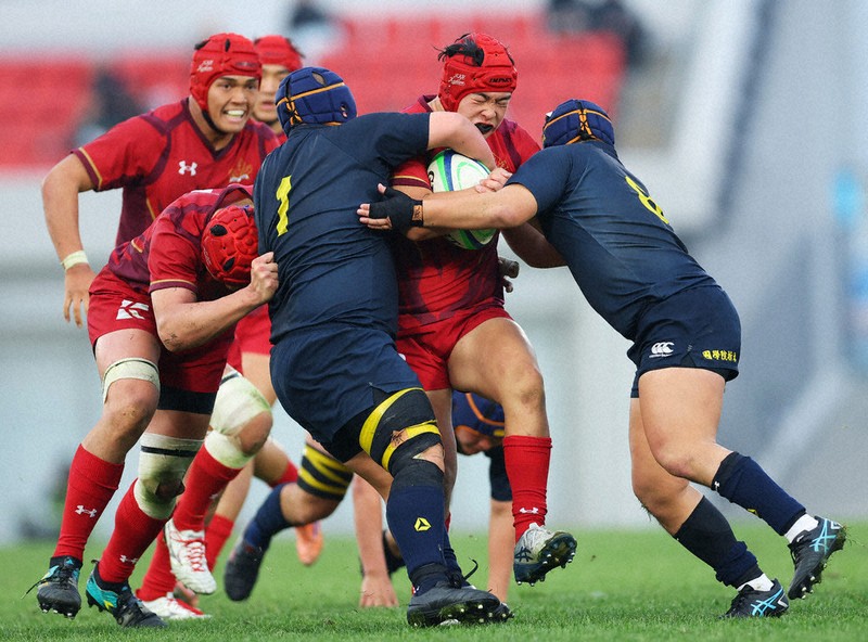 全国高校ラグビー：流通経大柏 2回戦で散る 主導権握られ崩し切れず