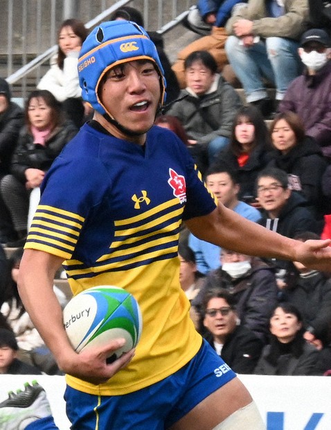 全国高校ラグビー：2回戦 京都成章、快勝で年越し チーム一体で攻撃