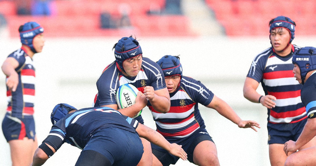全国高校ラグビー：佐賀工、雪辱果たせず 東海大大阪仰星に6－7 勝利