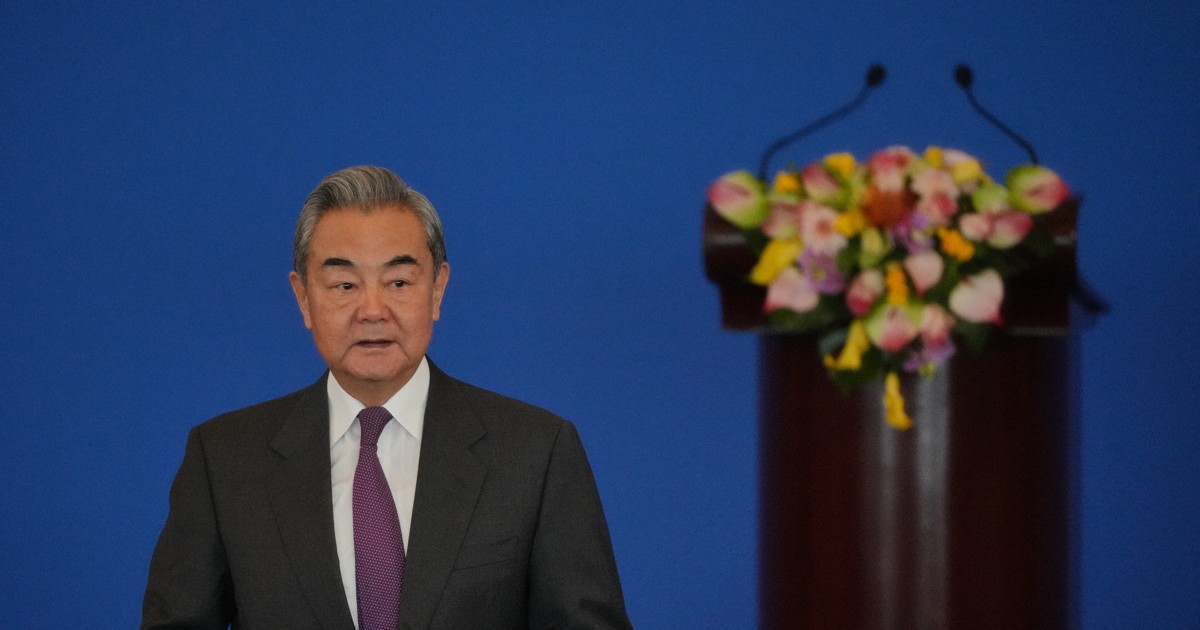 中国外相、韓国との電話協議で日本批判　台湾問題など巡り連携求める