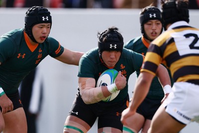東福岡が快勝で準々決勝へ 慶応志木は意地の2トライ 高校ラグビー