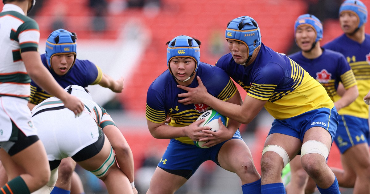 京都成章、零封勝利で準々決勝へ　高鍋は攻めきれず　高校ラグビー
