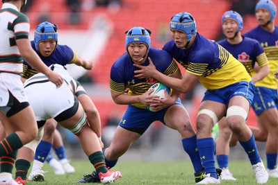 京都成章、零封勝利で準々決勝へ 高鍋は攻めきれず 高校ラグビー