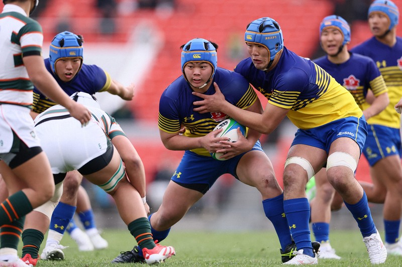 京都成章、零封勝利で準々決勝へ 高鍋は攻めきれず 高校ラグビー