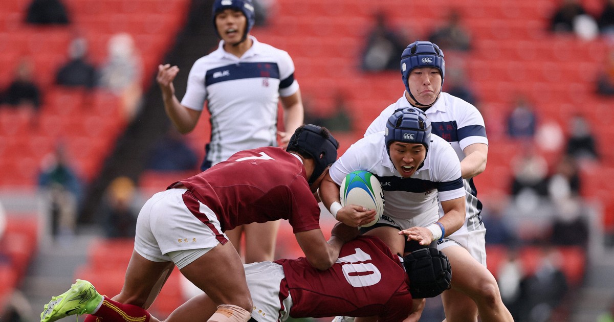 大阪桐蔭が準々決勝進出決める　目黒学院に勝利　高校ラグビー