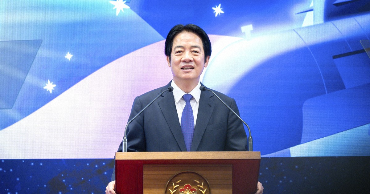 Taiwan's Lai vows stronger defenses, slams China after military drills