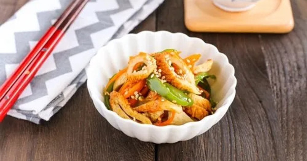 ちくわで作る「きんぴら」がお弁当にぴったり