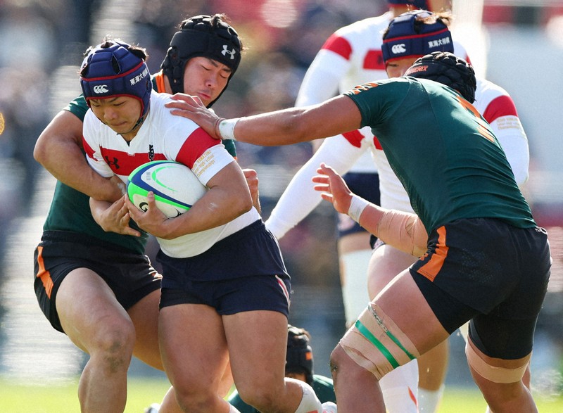 東福岡－東海大相模（準々決勝）全国高校ラグビー [写真特集5/14