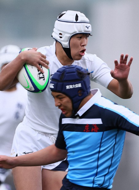 40メートルは「行ける」 桐蔭学園の華麗な足技 高校ラグビー | 毎日新聞