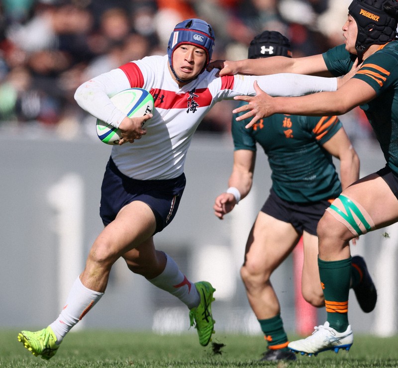 東福岡－東海大相模（準々決勝）全国高校ラグビー [写真特集5/14