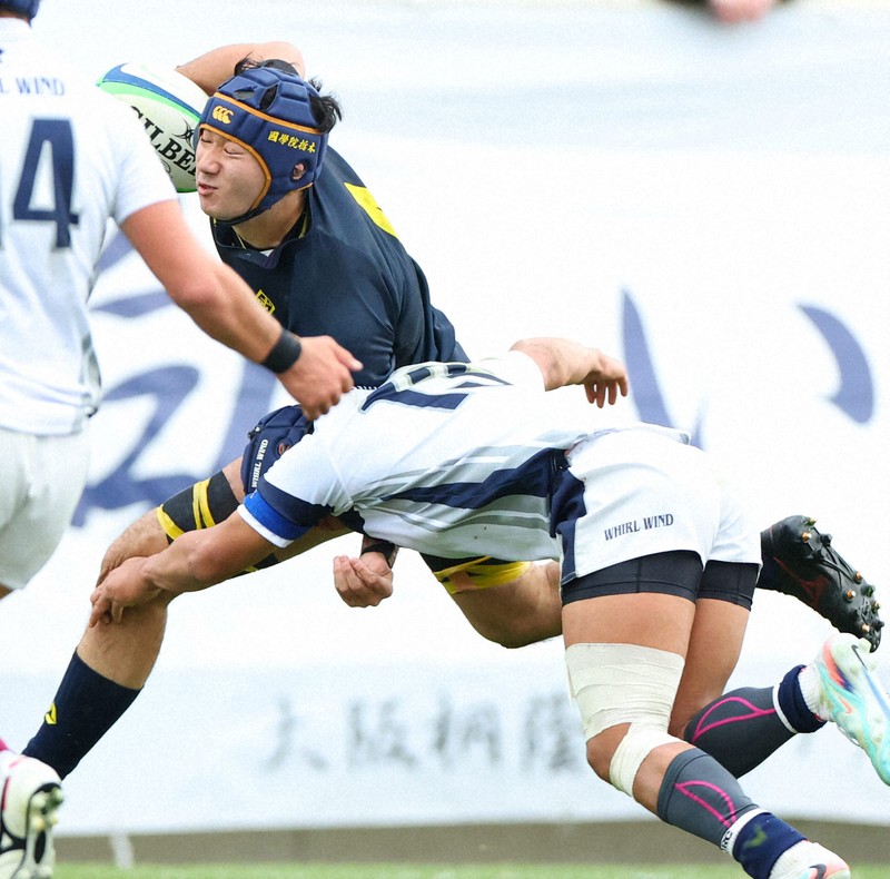 國學院栃木ラグビー短パン 国学栃木高出身・ラグビー女子 松田 パリ五輪へ決意新たに 母校で教育