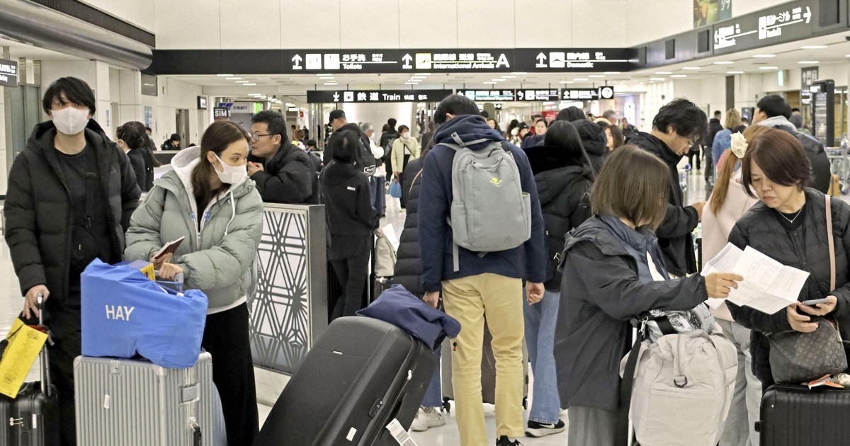 Rush of travelers returning from New Year holidays peaks in Japan