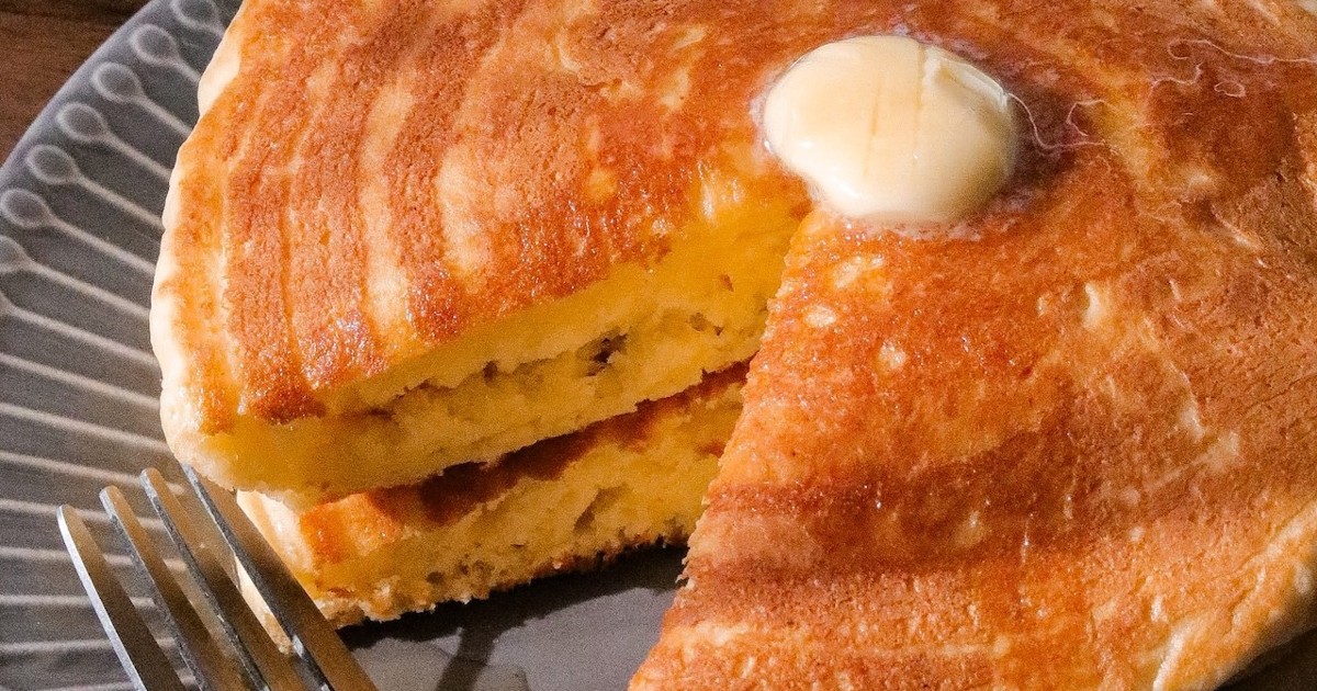 切り餅で作る“もちとろ”パンケーキの楽しみ方