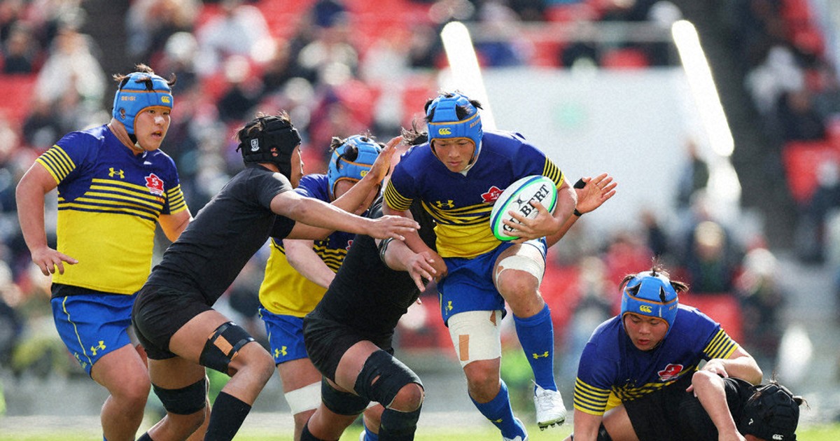 全国高校ラグビー：準々決勝 京都成章、持ち味発揮 躍進4強 ／京都