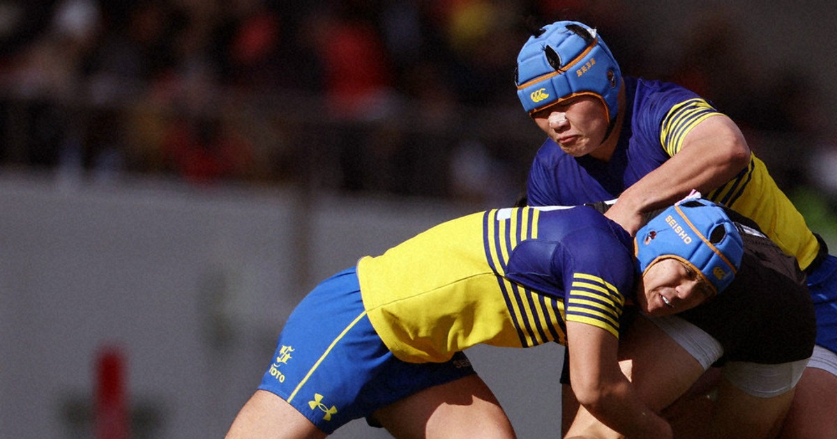 全国高校ラグビー：京都成章23－12御所実 京都成章、伝統の技体現