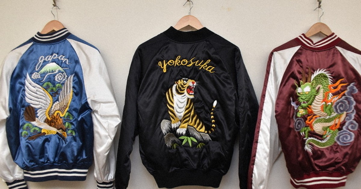 代官山でスカジャン展、刺しゅう職人の技を展示