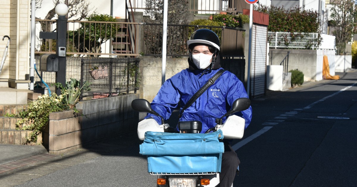 もちろん馬も乗れるけど…母の後押し胸にバイク駆る千葉の新聞奨学生