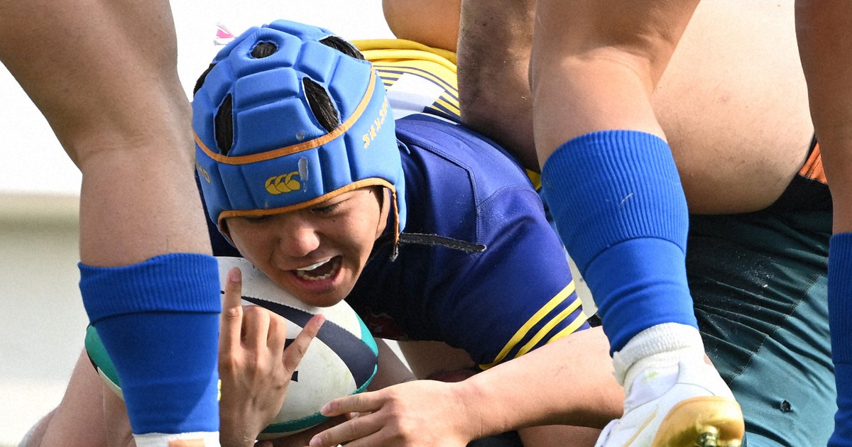 勝負決めた「とっておき」 京都成章が東福岡破る 高校ラグビー | 毎日新聞