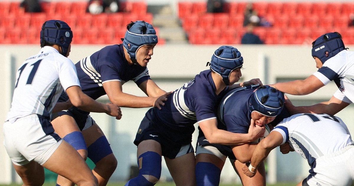 桐蔭学園は大阪キラー？　同一大会で大阪勢から3勝　高校ラグビー