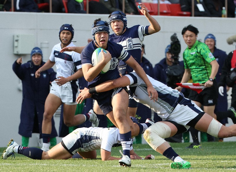 桐蔭学園、大阪桐蔭を破り決勝へ 3連覇まで残り1勝 高校ラグビー