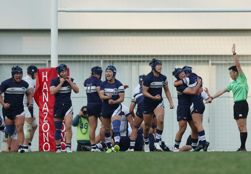 桐蔭学園－大阪桐蔭（準決勝）全国高校ラグビー [写真特集1/14] | 毎日新聞
