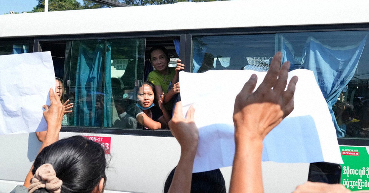 Myanmar military grants amnesty to over 6,000 prisoners