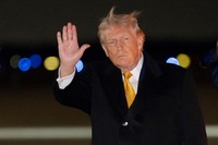 2026年も世界を揺るがせそうなトランプ米大統領だが、意外に安定的な年になる可能性もある＝ AP 