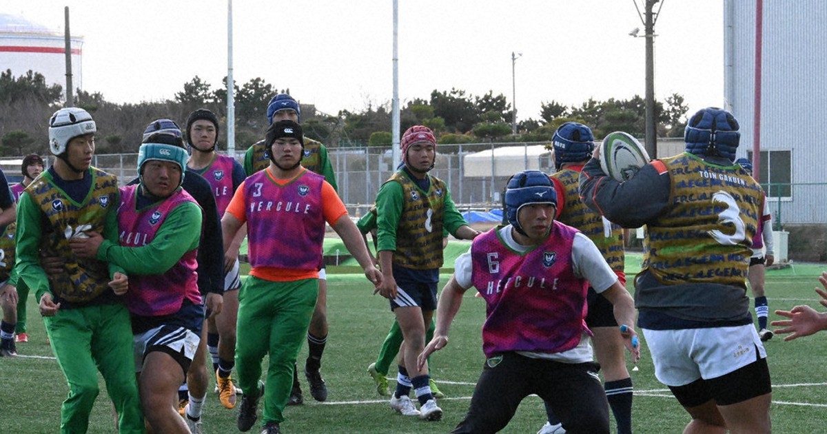 全国高校ラグビー：桐蔭学園、3連覇へ最終調整 きょう決勝 粘り強い