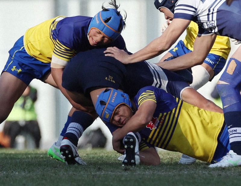人生初FWに昨春転向「決勝来られ幸せ」 京都成章・南川 高校ラグビー