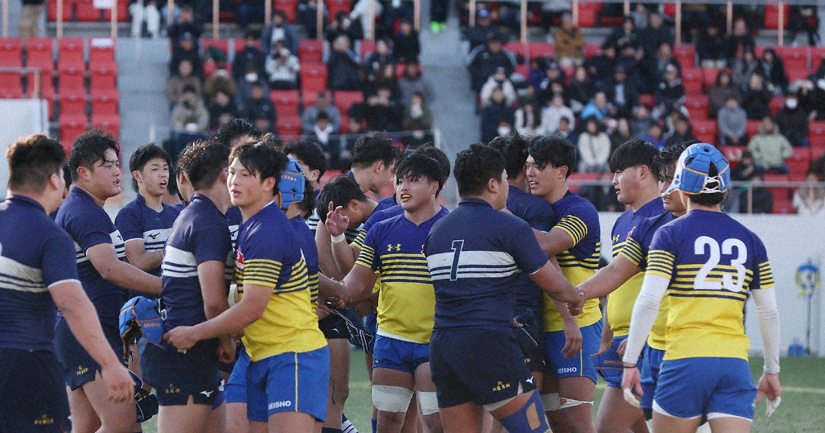 全国高校ラグビー：決勝 京都成章、頂迫った輝き 王者から「15点