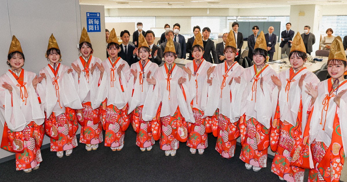 福たくさん届けます♪ 大阪市内3神社、十日戎前に福娘来社 ／大阪