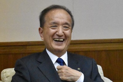 前川燿男氏＝練馬区で2022年3月29日、南茂芽育撮影