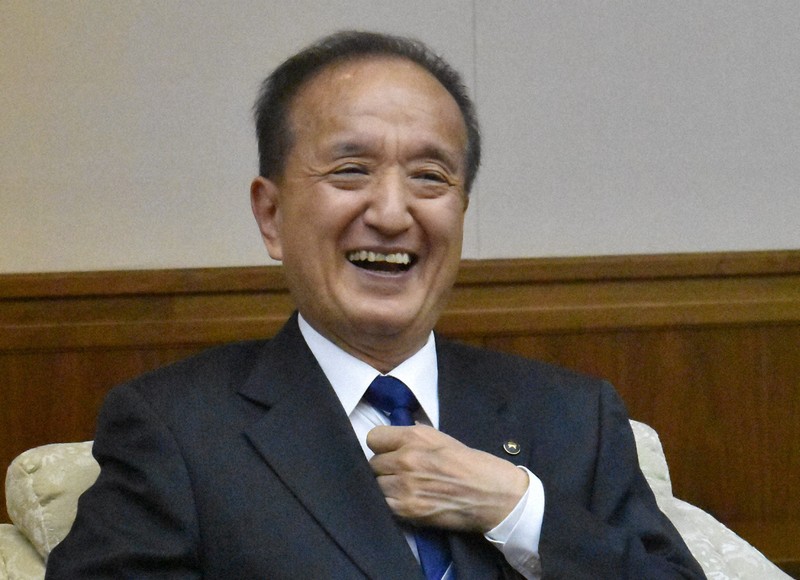 前川燿男氏＝練馬区で2022年3月29日、南茂芽育撮影