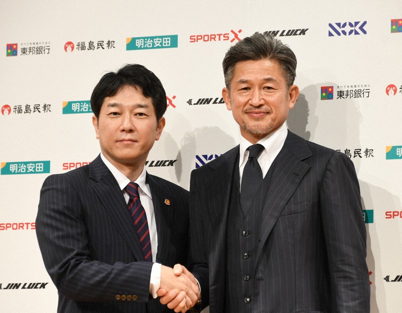 J3福島加入のカズ「情熱は増している」 5年ぶりJリーグ復帰 | 毎日新聞