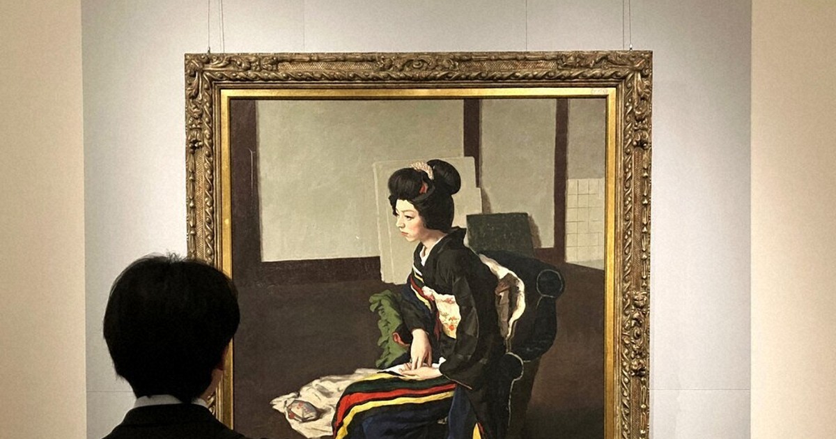 幻の名作“日本髪の娘” 「小磯良平展」開幕 きょう・神戸 ／兵庫 | 毎日新聞