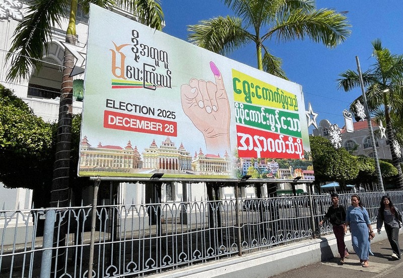 ミャンマー：ミャンマー 低投票率でも「成功」 総選挙あす2回目投票