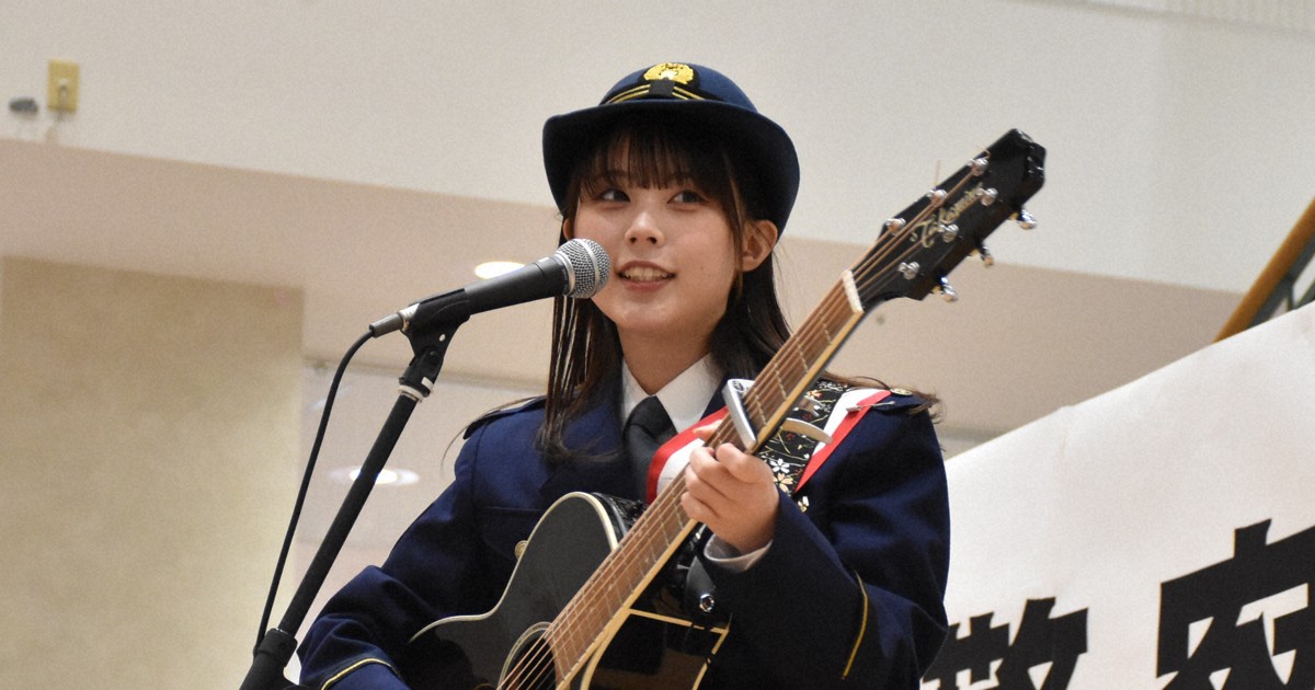 上田桃夏さんが一日署長　「110番の日」で適正利用呼び掛け　愛知