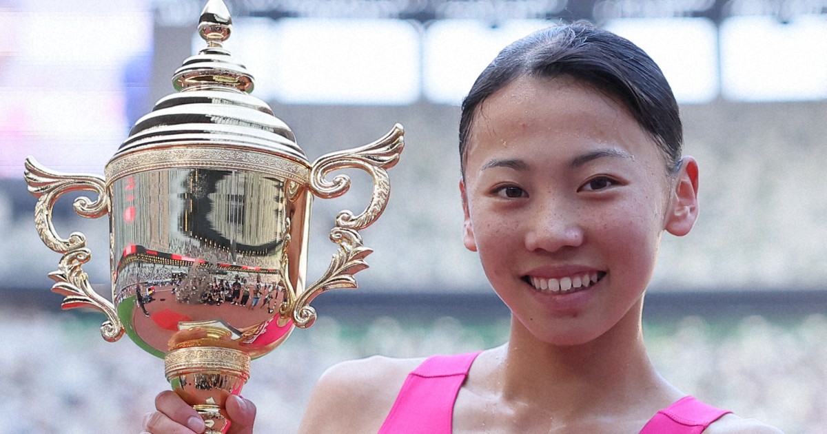 陸上・久保凜が積水化学入りを表明　女子800m日本記録保持者