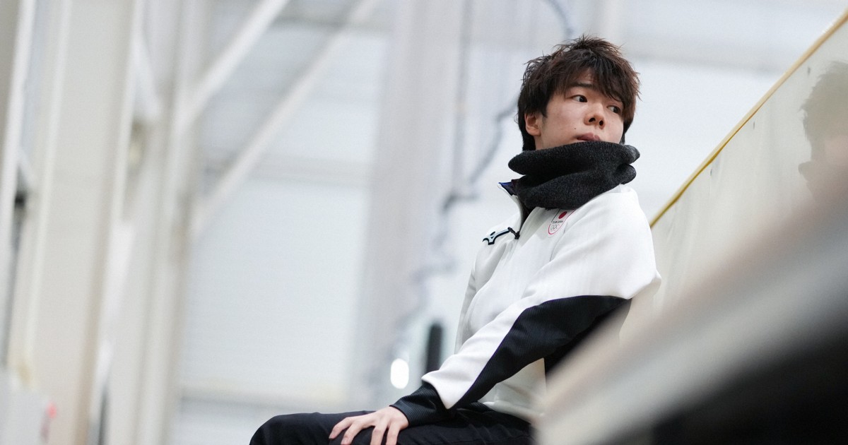 リンクサイド:五輪代表の佐藤駿　演技前に羽生さんの動画を見るようになった理由