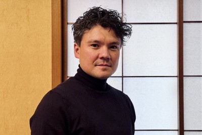 エリアス・グランディさん＝西本龍太朗撮影