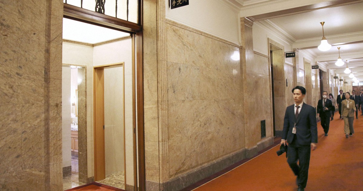 Japan's female lawmakers including PM call for more toilets in parliament